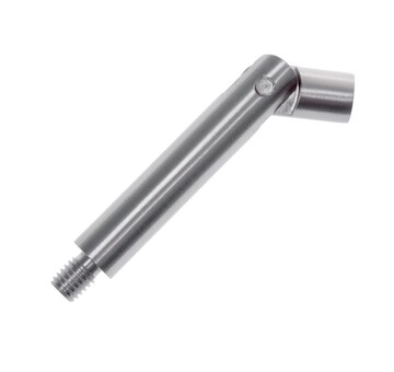 Konzole pro držák madla průměr 12mm, nastavitelný, M8, aisi 304, brus