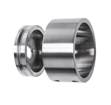 Kotvící příruba madla 42,4 mm, aisi 304, brus