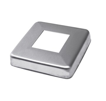 Krytka sloupku 85x85mm, díra 40x40mm, aisi 304, brus