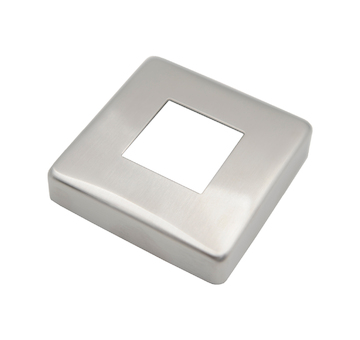 Krytka sloupku 90x90mm, díra 40x40mm, aisi 304, brus