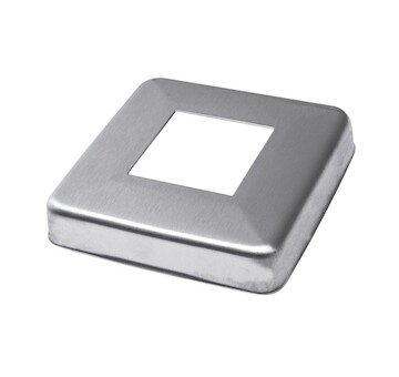 Krytka sloupku 90x90mm, díra 40x40mm, aisi 304, lesk