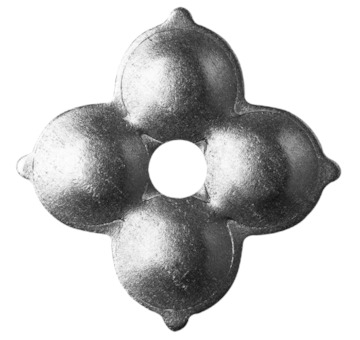 Květ plechový pr.45x1,5mm