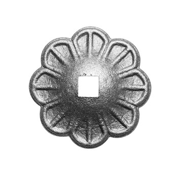 Ozdobná zákrytka pr.90mm otvor 14,5x14,5mm