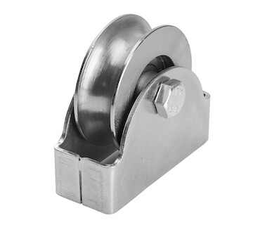 Pojezdové kolečko s držákem pr.90mm, profil O