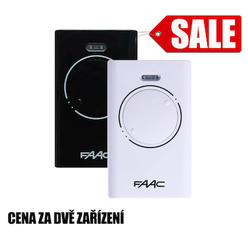 Sada 2 dálkových ovladačů FAAC XT2 868