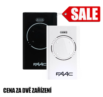 Sada 2 dálkových ovladačů FAAC XT4 868