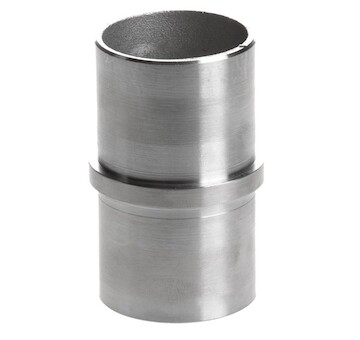 Spojka trubky pr.42,4mm, aisi304, brus