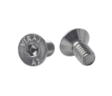Šroub M6 x 12mm, DIN 7991, aisi 304