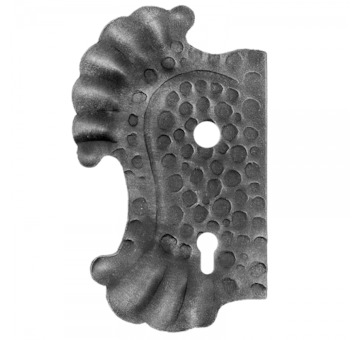 Štítek levý 275x160x3mm rozteč 72mm