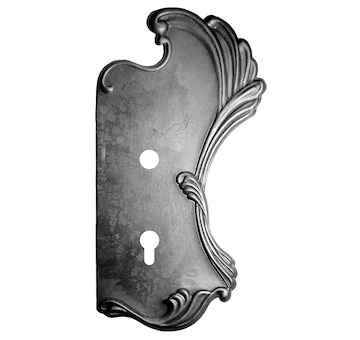 Štítek pravý 330x172x2mm rozteč 90mm