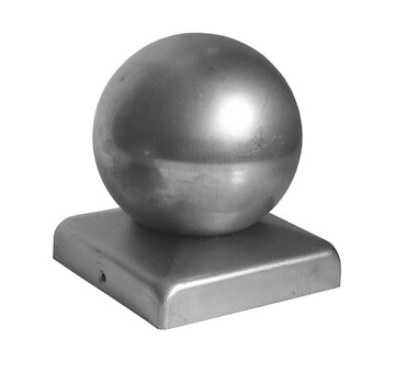 Víčko s koulí 40x40xmm koule pr.40mm, zinek