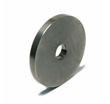 Vymezovací podložka bodového držáku skla průměr 30x4mm aisi304, brus