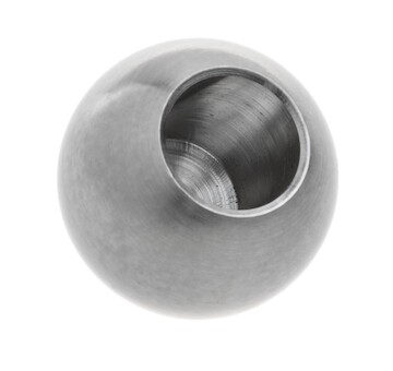 Zakončení prutové výplně pr.20mm, otvor pr. 10mm, aisi304, brus