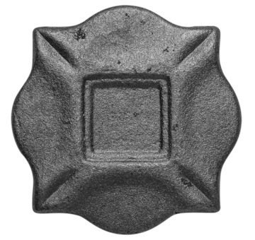 Zákrytka čtvercová 100x100x10mm
