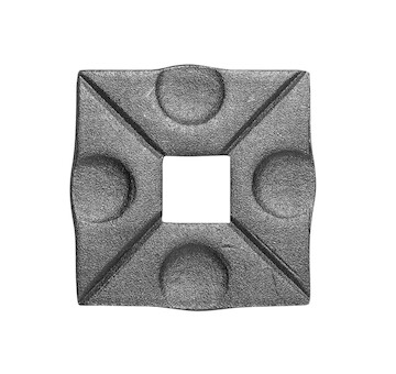 Zákrytka čtvercová 90x90mm díra-26x26mmm