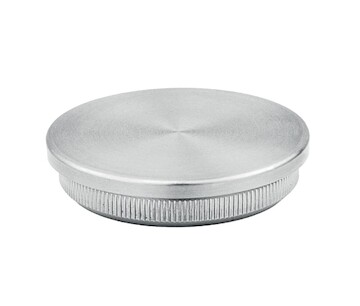 Záslepka plochá na trubku pr.42.4mm, aisi304, lesk