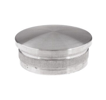 Záslepka vypouklá na trubku pr.42.4mm, aisi304, lesk