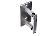 Boční držák sloupku, na trubku 42.4mm, aisi 304, brus