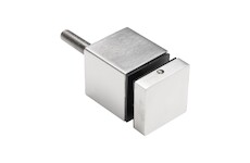 Bodový držák skla 40x40mm - sklo 8-21.52mm,aisi304,na jekl, brus
