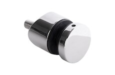 Bodový držák skla průměr 30mm - sklo 6-17.52mm,aisi304,na trubku 42.4, lesk