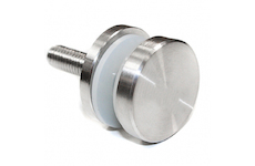 Bodový držák skla průměr 30x4mm - sklo 4-16.76mm,aisi304,na jekl, brus