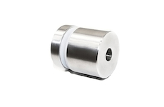 Bodový držák skla průměr 40x30mm - sklo 4-21.52mm,aisi304,na jekl, brus