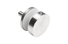 Bodový držák skla průměr 40x6mm - sklo 4-21.52mm,aisi304,na jekl, brus