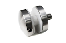 Bodový držák skla průměr 40x8mm - sklo 4-21.52mm,aisi304,na jekl, brus
