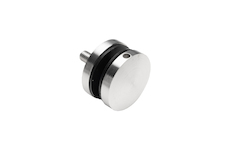 Bodový držák skla průměr 50mm M10 se závitem - sklo 8-21.52mm,aisi304,na jekl, brus
