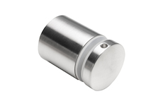 Bodový držák skla průměr 50x50mm s regulací - sklo 8-21.52mm,aisi304,na jekl, brus