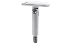 Držák madla na trubku pr.42.4mm,pr. 14mm, nastavitelný, aisi304, brus