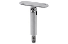 Držák pro ploché madlo ,pr. 12mm, nastavitelný, aisi304, brus