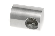 Držák prutové výplně koncový levý pro prut 12mm,aisi304, na jekl, brus