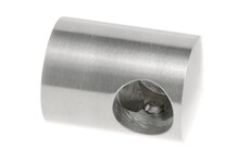 Držák prutové výplně koncový levý pro prut 16mm,aisi304, na jekl, brus