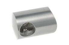Držák prutové výplně koncový pravý pro prut 12mm,aisi304, na trubku 42.4, lesk