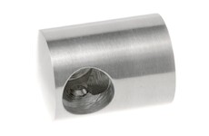 Držák prutové výplně koncový pravý pro prut 16mm,aisi304, na jekl, brus