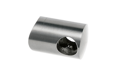 Držák prutové výplně pro prut 12mm,aisi304, na trubku 42.4, lesk