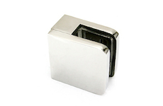 Držák skla 45x45x26mm, sklo 6-10.76mm - aisi316, na jekl, lesk