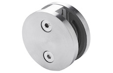Držák skla dvoustraný pr. 60mm, sklo 8-12.76mm - aisi304,na jekl, brus