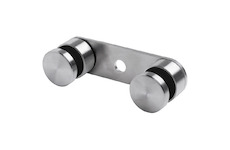 Dvoubodový držák skla 170x50mm - sklo 8-21.52mm,aisi304, brus