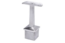 Hranatý držák madla na trubku pr.42.4mm, aisi304, brus