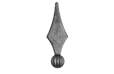 Hrot pr.25mm 125x40mm