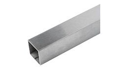 Jekl 40x40x2mm, délka 6000mm, aisi 304, brus