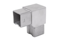 Koleno 90° na jekl 40x40mm, aisi304, brus