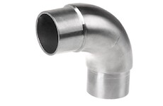 Koleno 90° na trubku 48.3mm, aisi304, brus