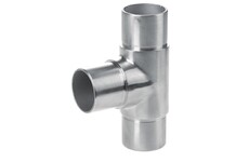 Koleno T na trubku pr.42,4mm, aisi304, brus