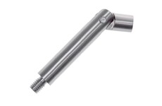 Konzole pro držák madla průměr 14mm, nastavitelný, M8, aisi 304, brus