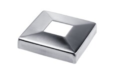 Krytka sloupku 108x108mm, díra 40x40mm, aisi 304, brus