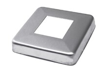 Krytka sloupku 85x85mm, díra 40x40mm, aisi 304, brus