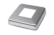 Krytka sloupku 90x90mm, díra 40x40mm, aisi 304, lesk